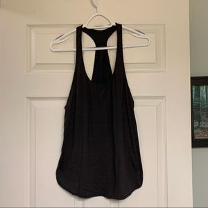 Lululemon Black Racerback Tank Top